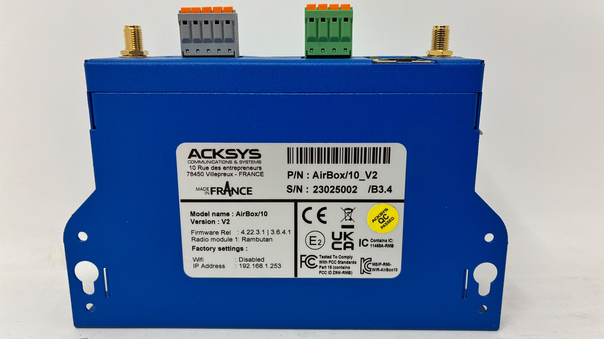 ACKSYS AirBox/10_V2 Industrieller WLAN-Router
