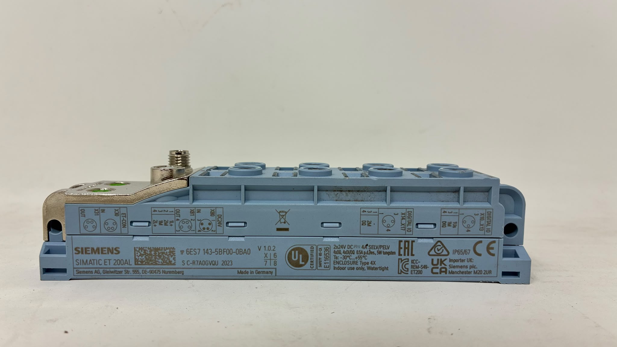 Siemens SIMATIC ET 200AL DIQ 4+DQ 4x24VDC/0,5A SPS-Modul 6ES7 143-5BF00-0BA0