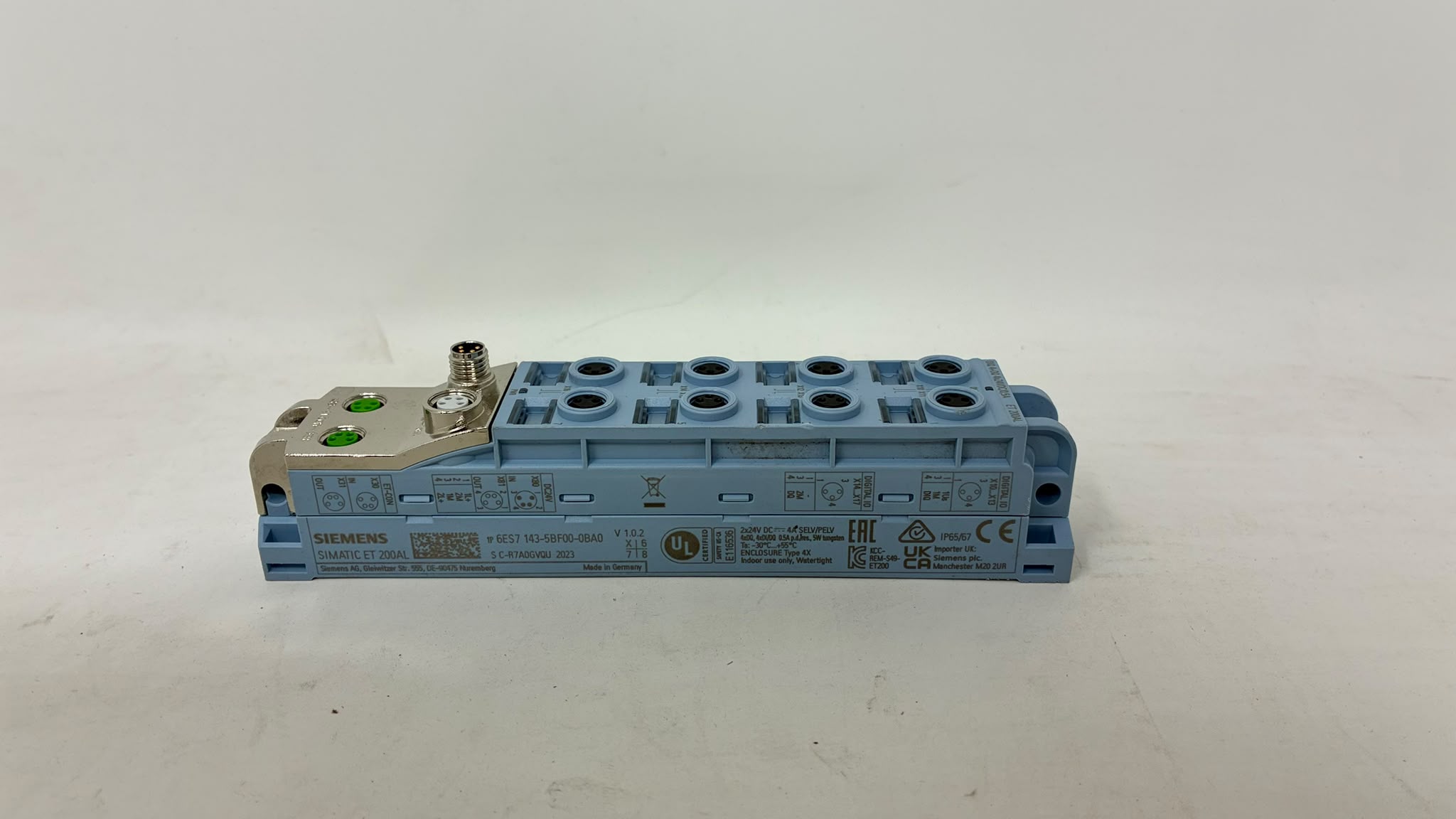 Siemens SIMATIC ET 200AL DIQ 4+DQ 4x24VDC/0,5A SPS-Modul 6ES7 143-5BF00-0BA0