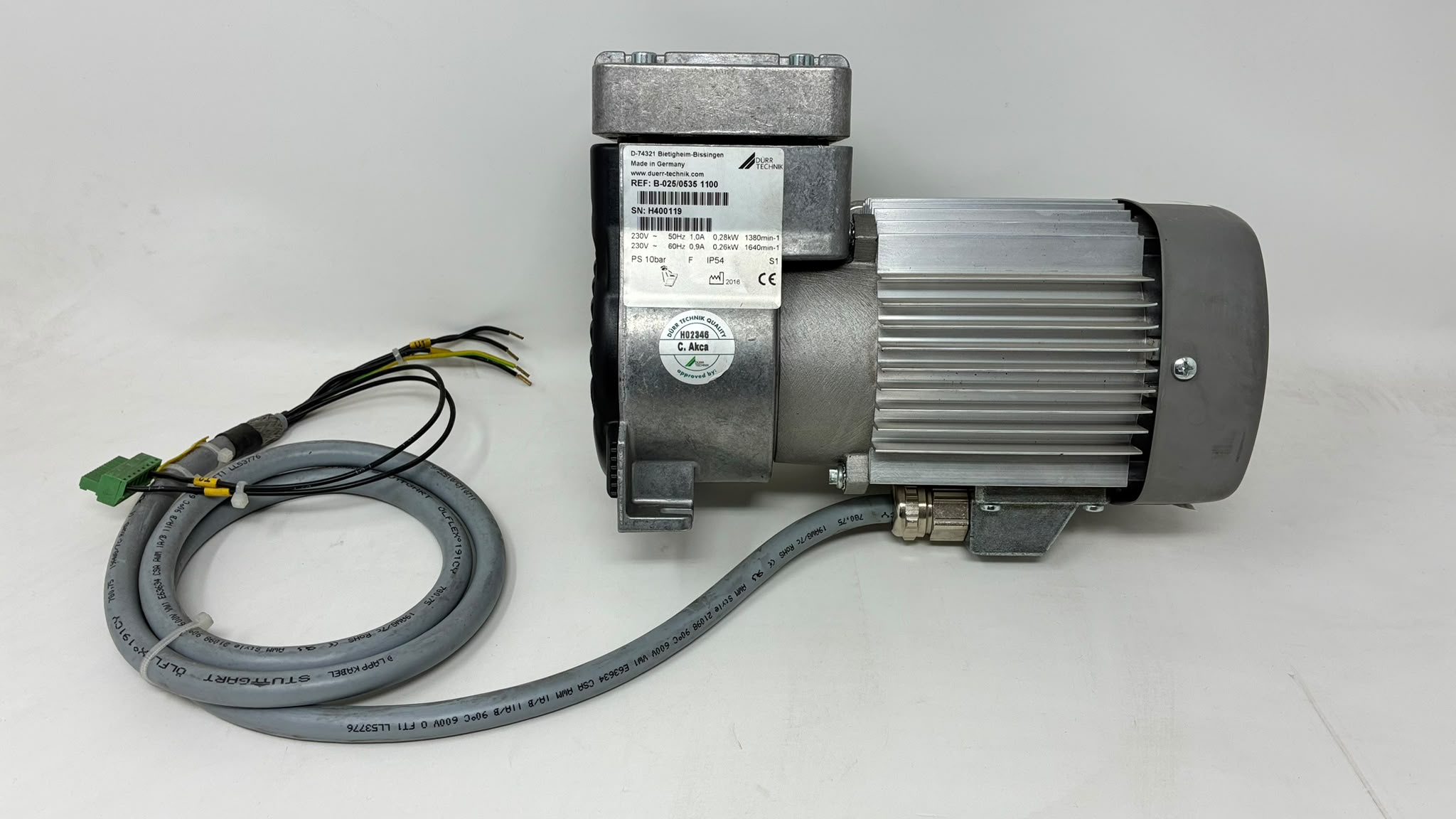 Dürr Technik B-025/0535 1100 Ölfreier Kolbenkompressor