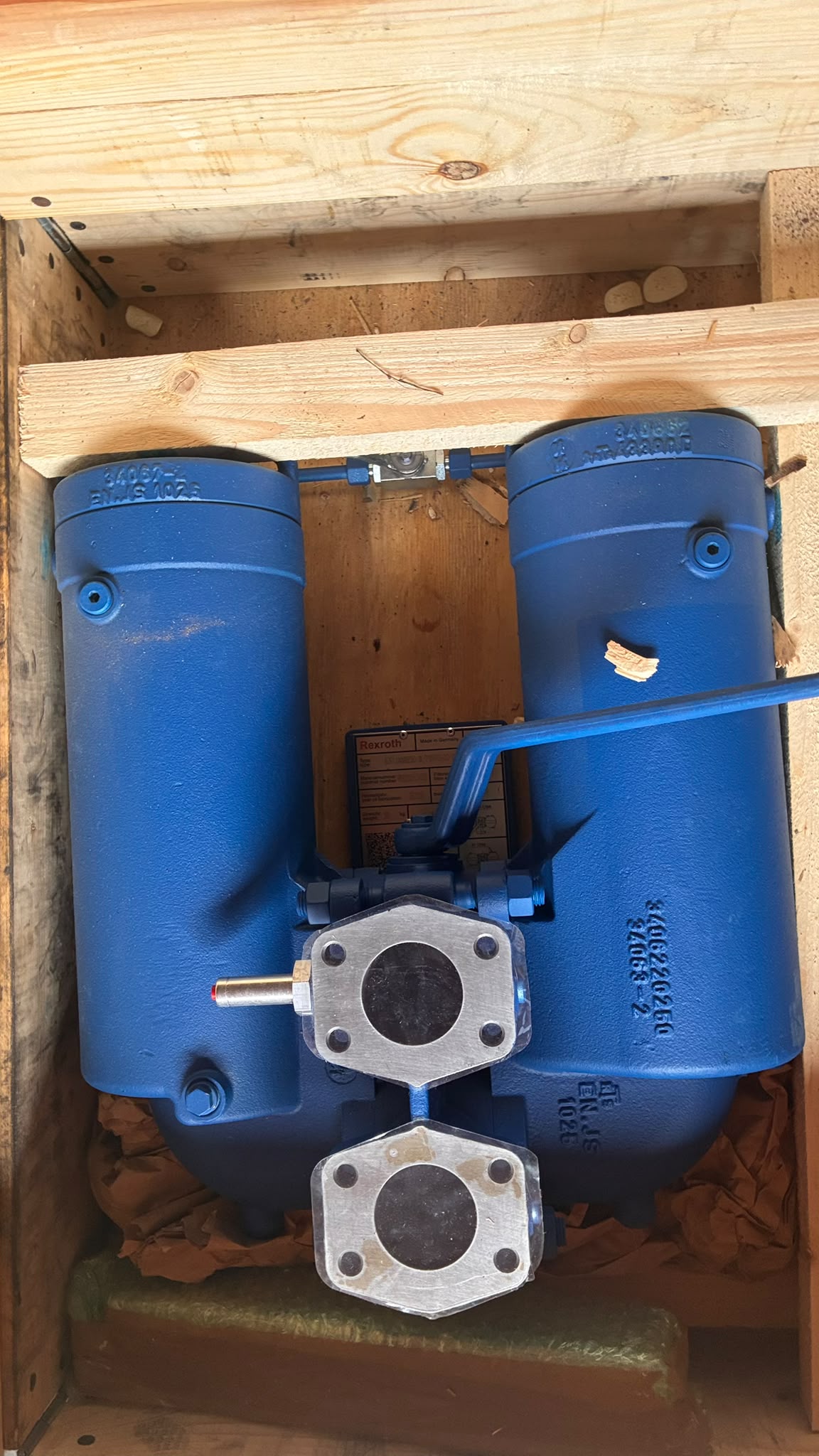 Rexroth 63FLDKN0250-1X/PWR10A00-V2.2-M-S8-A Doppelfilter Hydraulik