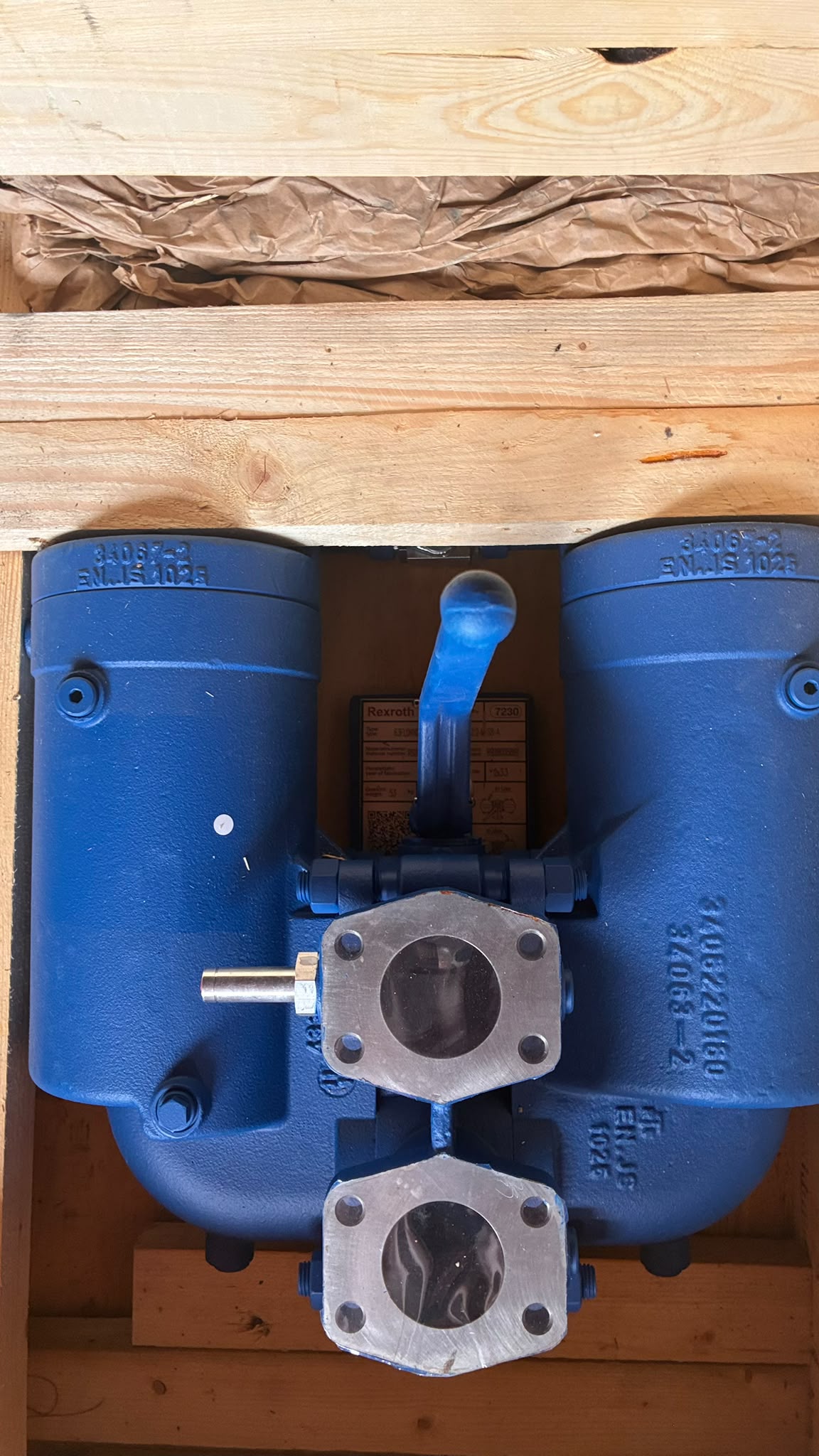 Rexroth 63FLDKN0160-1X PWR10A00 V2.2-M-S8-A Hydraulik-Doppelfilter